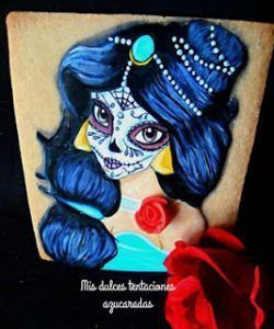 catrina en galleta