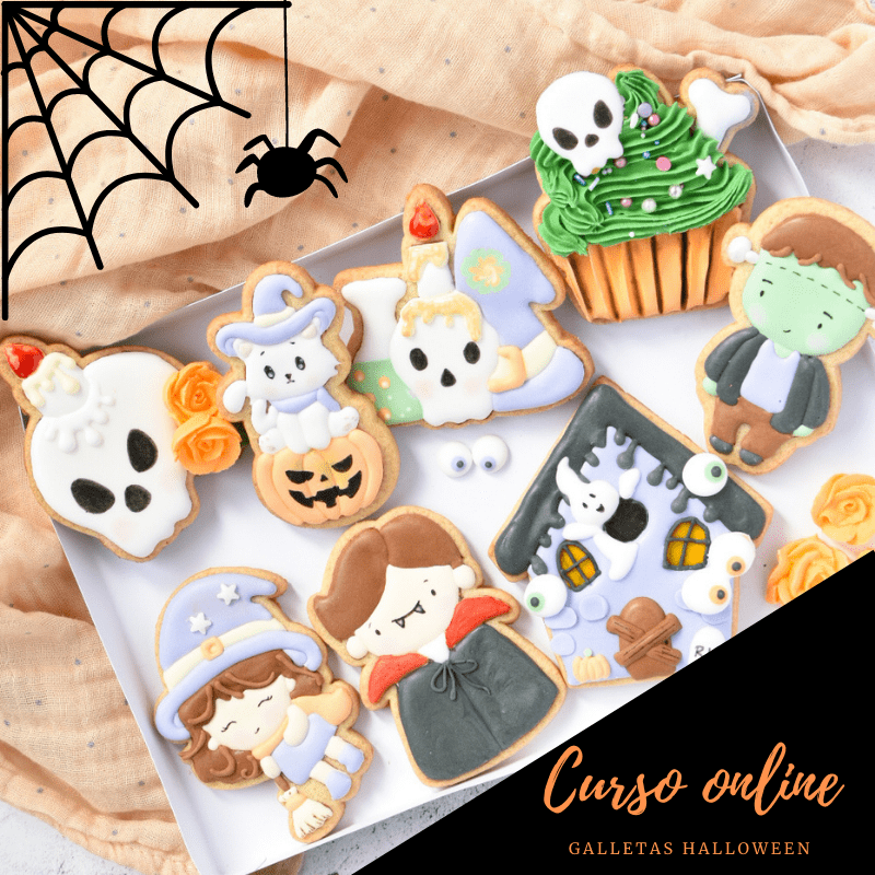 CURSO ONLINE GALLETAS DE HALLOWEEN