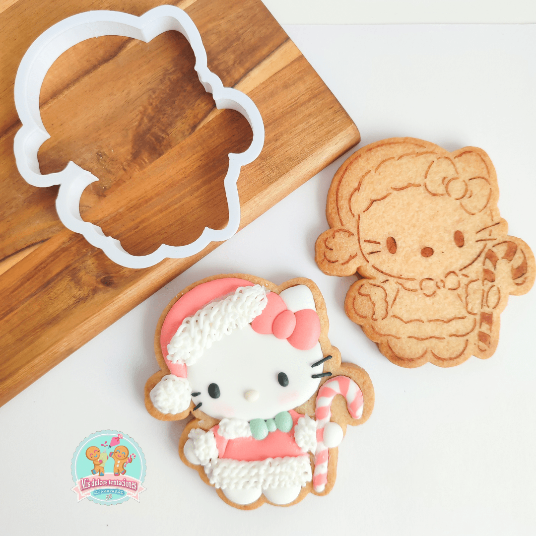 CORTADOR HELLO KITTY NOEL 9 CM