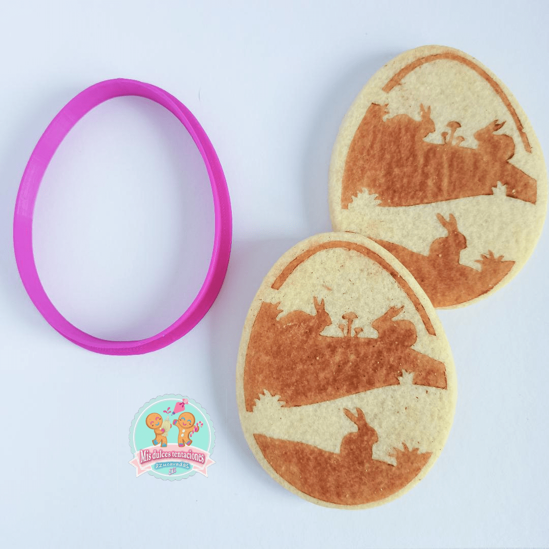 CORTADOR HUEVO DE PASCUA 9 CM