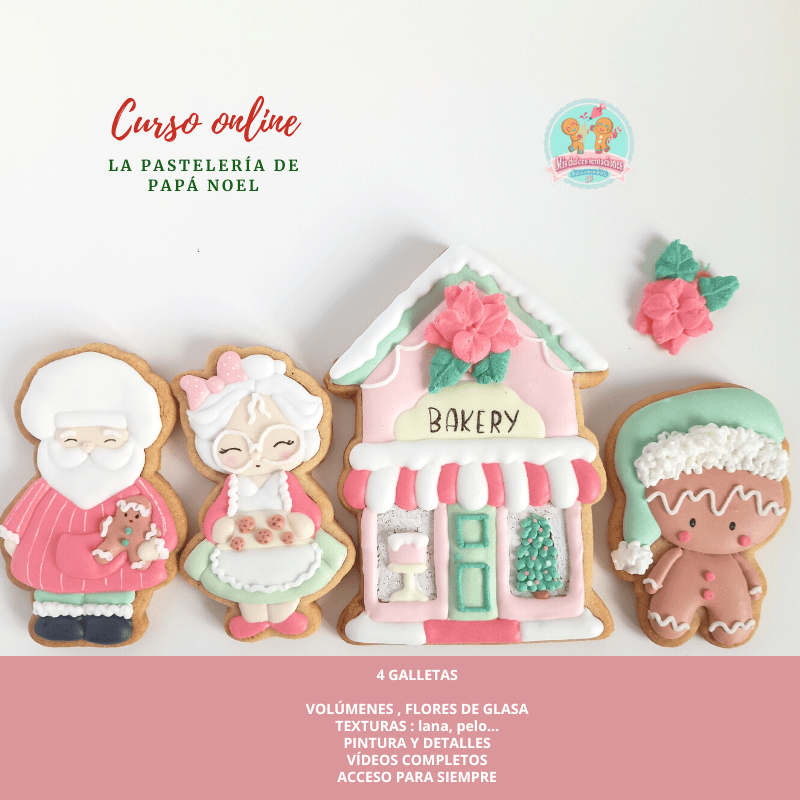 CURSO ONLINE LA PASTELERÍA DE PAPÁ NOEL