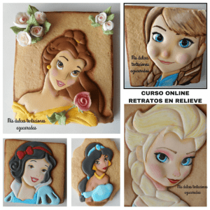 Curso online princesas en relieve