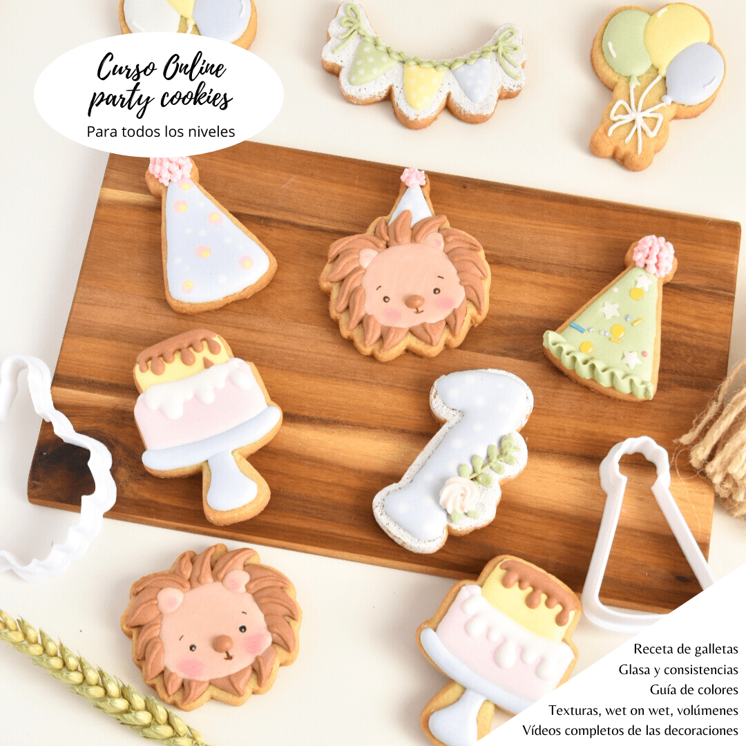 CURSO ONLINE PARTY COOKIES