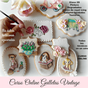 Curso online galletas Vintage
