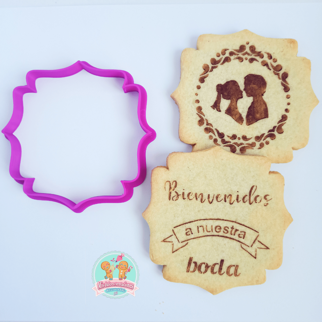 PLACA AMBAR 9 CM