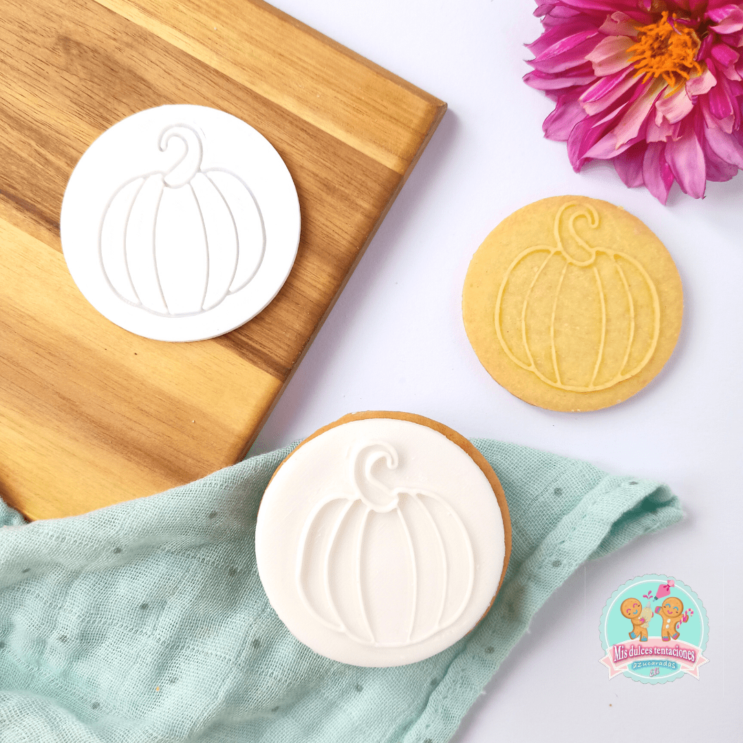 SELLO ALTO RELIEVE CALABAZA