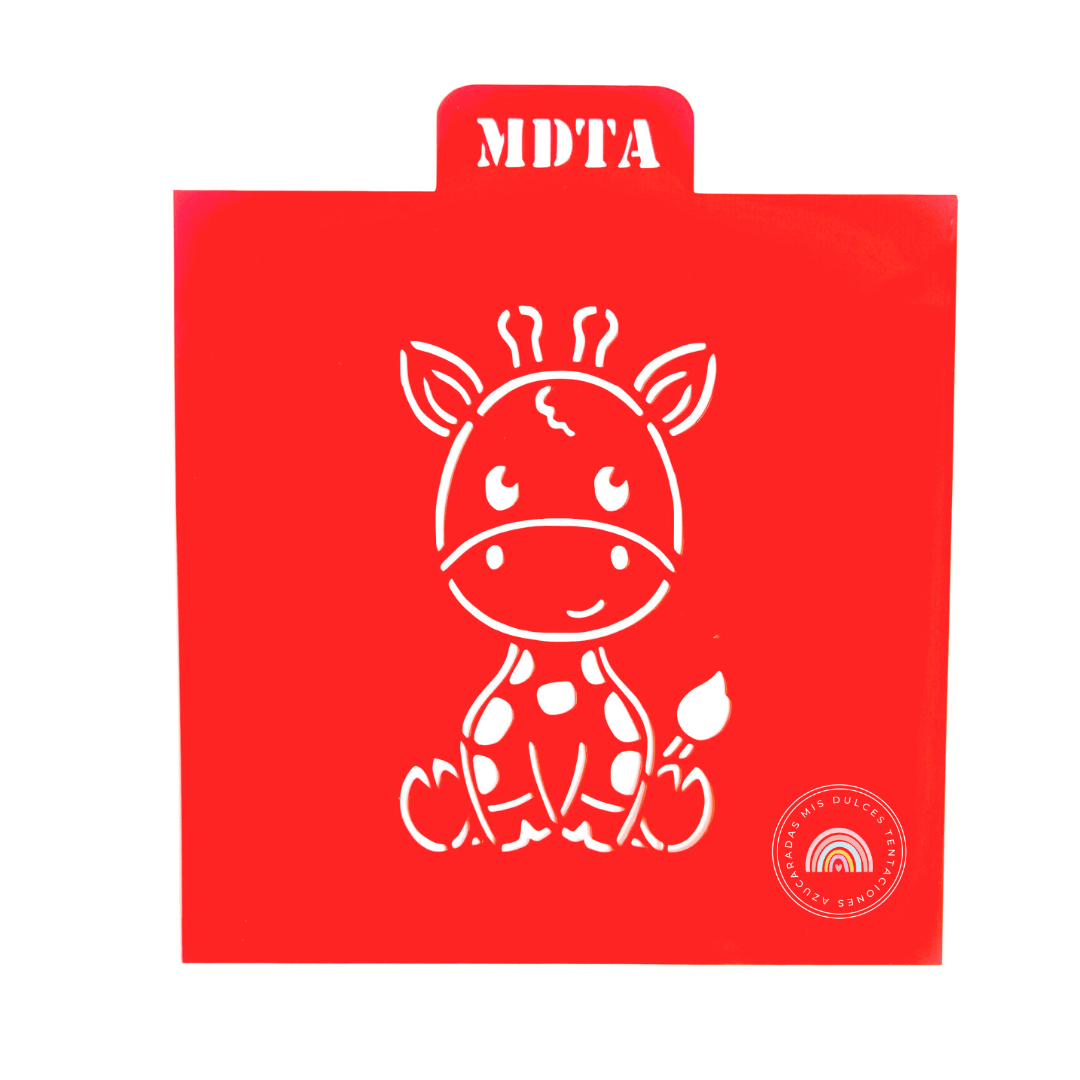 STENCIL JIRAFA SELVA