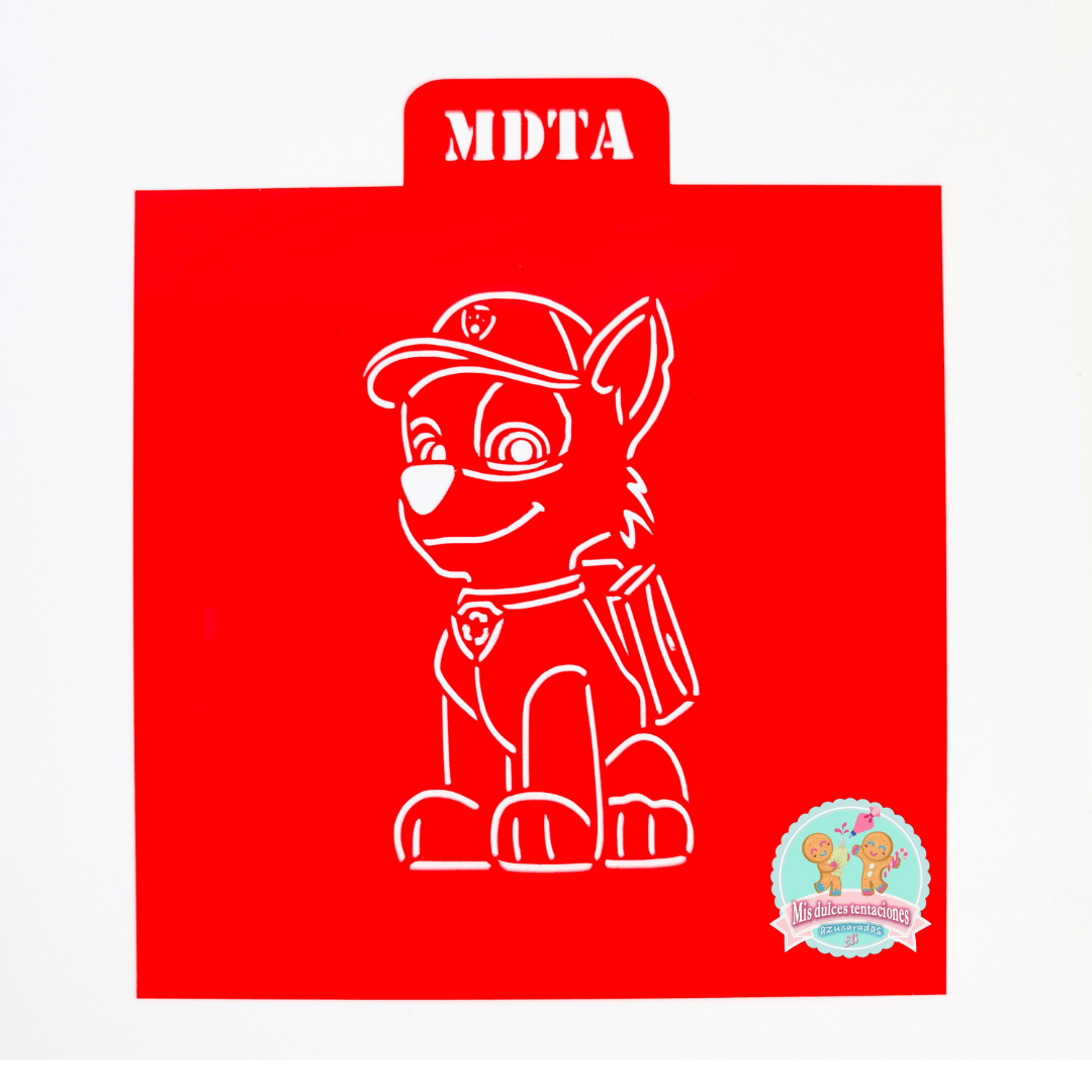 STENCIL ROCKY PATRULLA CANINA 8.5 CM