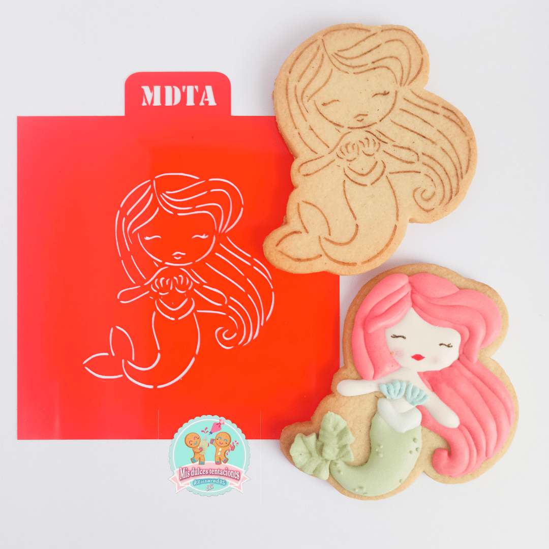 STENCIL SIRENITA SWEET