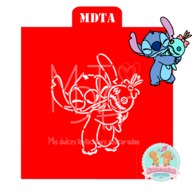 STENCIL STITCH Y SCRUMP