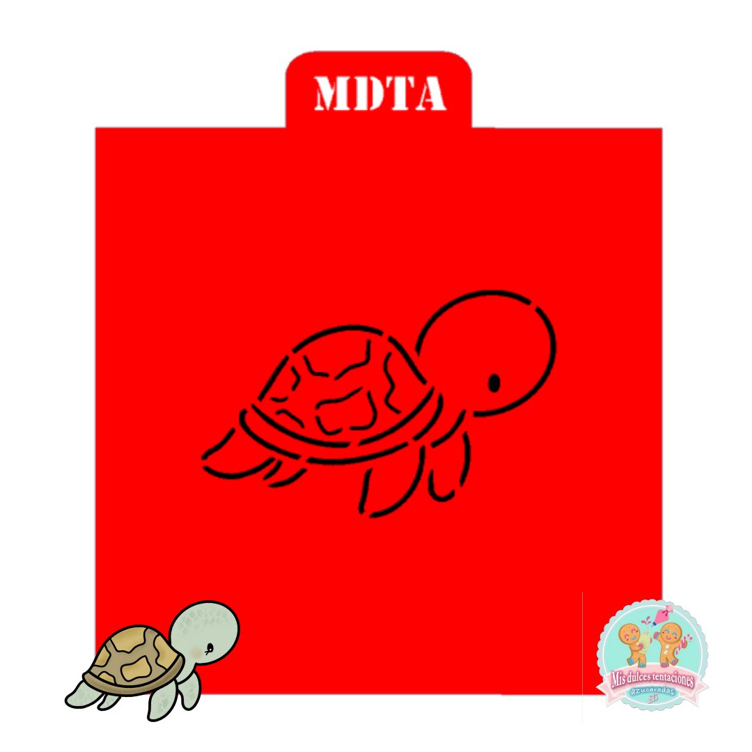 STENCIL TORTUGA