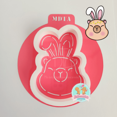 PACK CORTADOR+STENCIL CAPIBARA PASCUA LIQUIDACIÓN