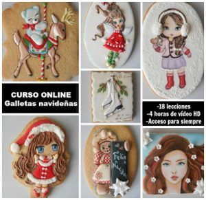 Curso online galletas navideñas