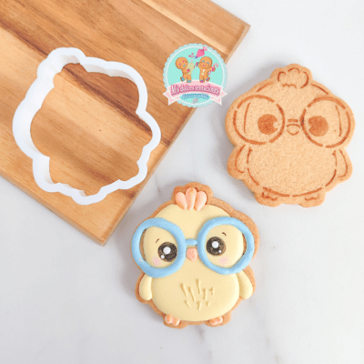 CORTADOR POLLITO CON GAFAS 7.5 CM