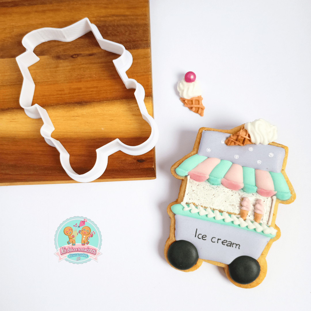 CORTADOR CARRITO DE HELADOS 9 CM
