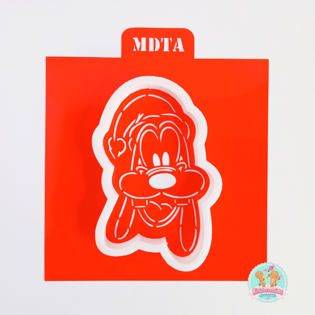 CORTADOR GOOFY NAVIDEÑO 9 CM CABEZA