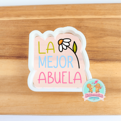 CORTADOR LA MEJOR ABUELA 7 CM