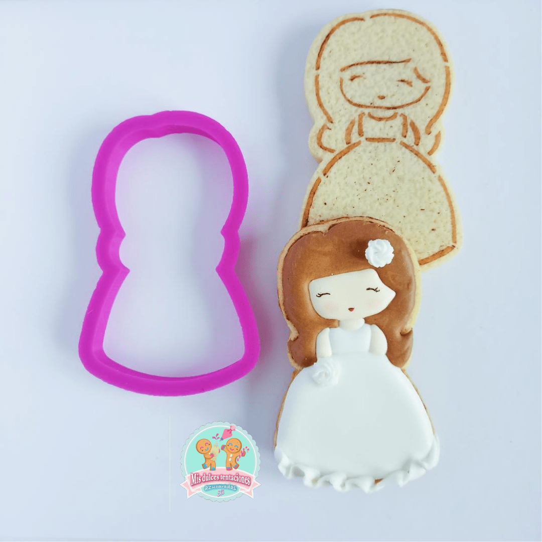 CORTADOR NIÑA DE COMUNIÓN 9.5 CM