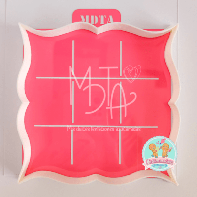 CORTADOR PLACA DALIA 12X12 CM ( NO INCLUYE STENCIL )