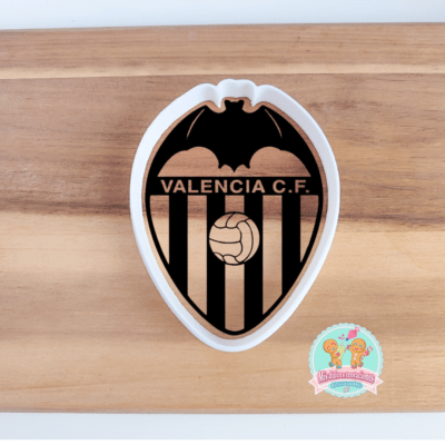 CORTADOR VALENCIA ESCUDO FÚTBOL 9 CM