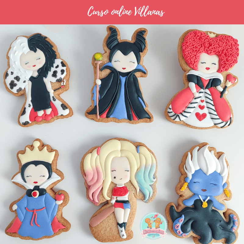 CURSO ONLINE GALLETAS DECORADAS VILLANAS
