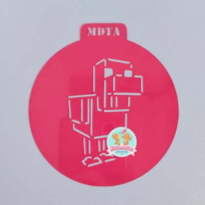 STENCIL PATO MINECRAFT