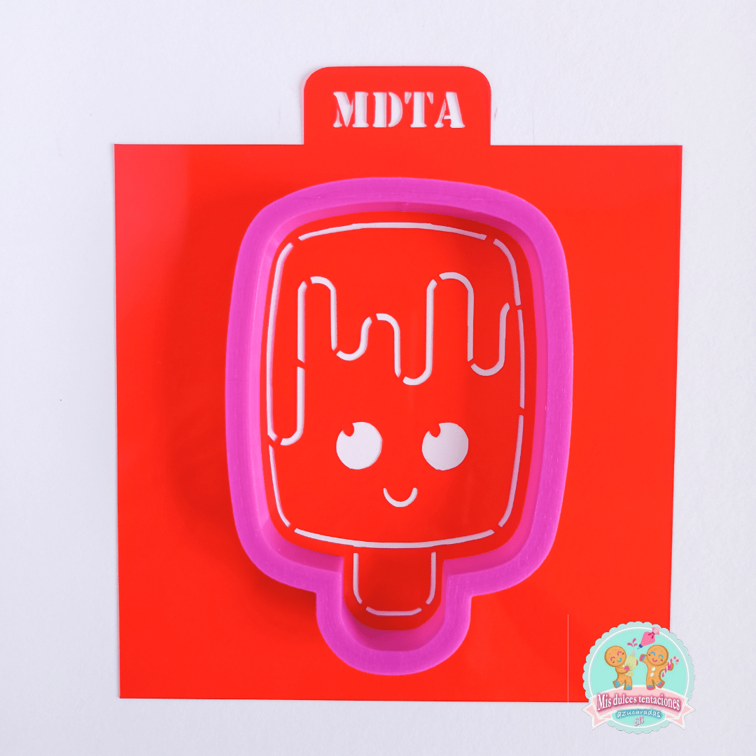 PACK STENCIL+CORTADOR POLO HELADO 9 CM