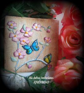 galleta con mariposas