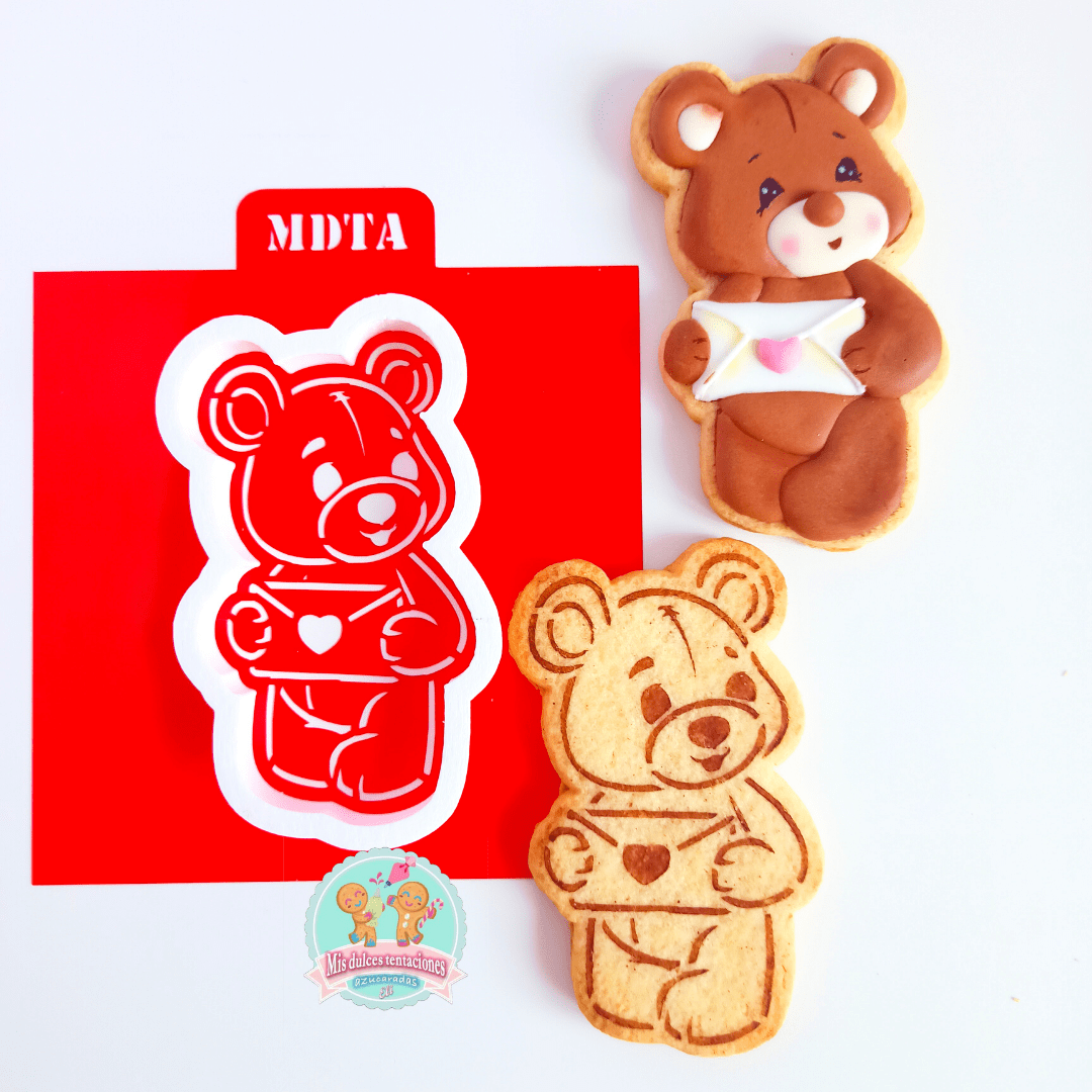 STENCIL OSITO CON CARTA