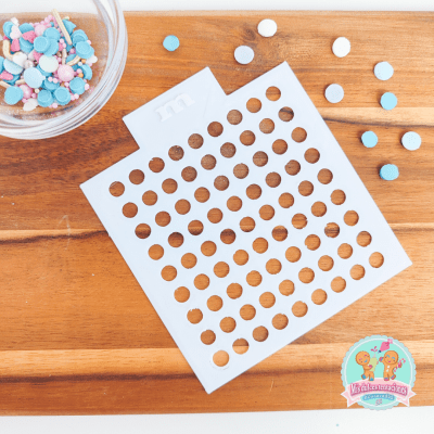 STENCIL SPRINKLES CÍRCULOS CONFETTI