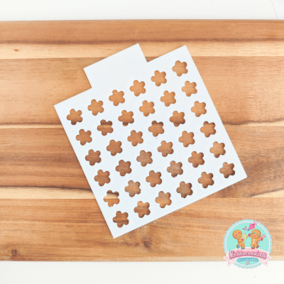 STENCIL SPRINKLES FLORES