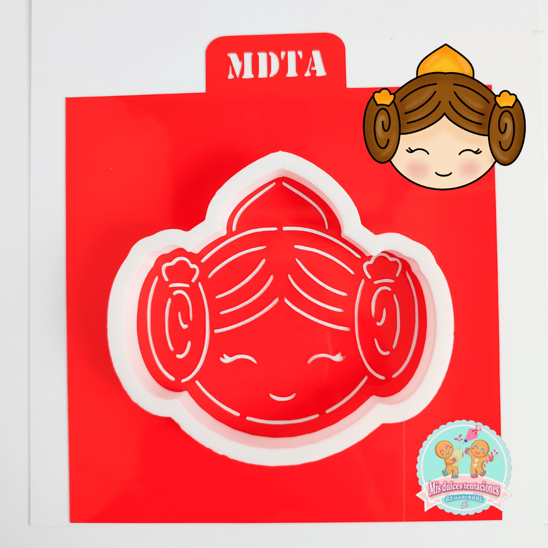 STENCIL FALLERA CABEZA