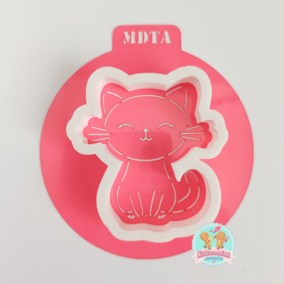 STENCIL GATO COZY FARM