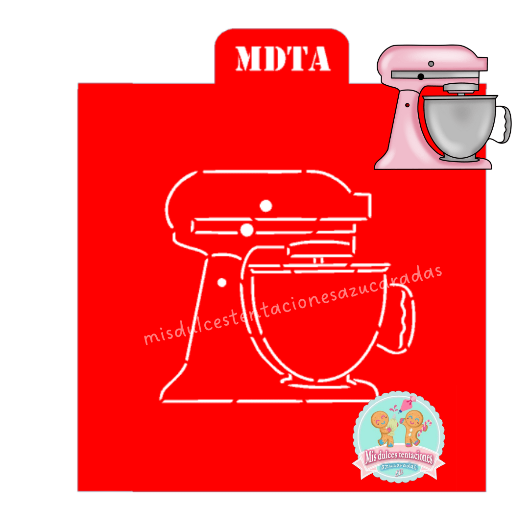 STENCIL KITCHEN AID