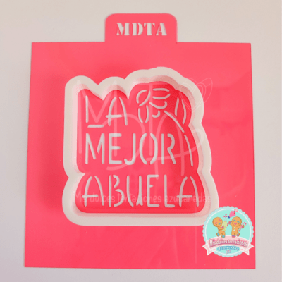 STENCIL LA MEJOR ABUELA