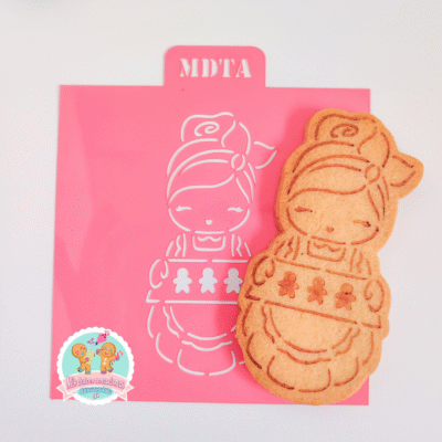 STENCIL MAMÁ NOEL COZY