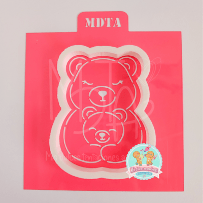 STENCIL MAMÁ OSO