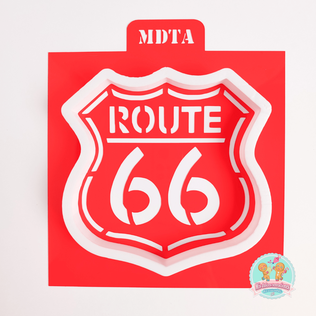 STENCIL RUTA 666