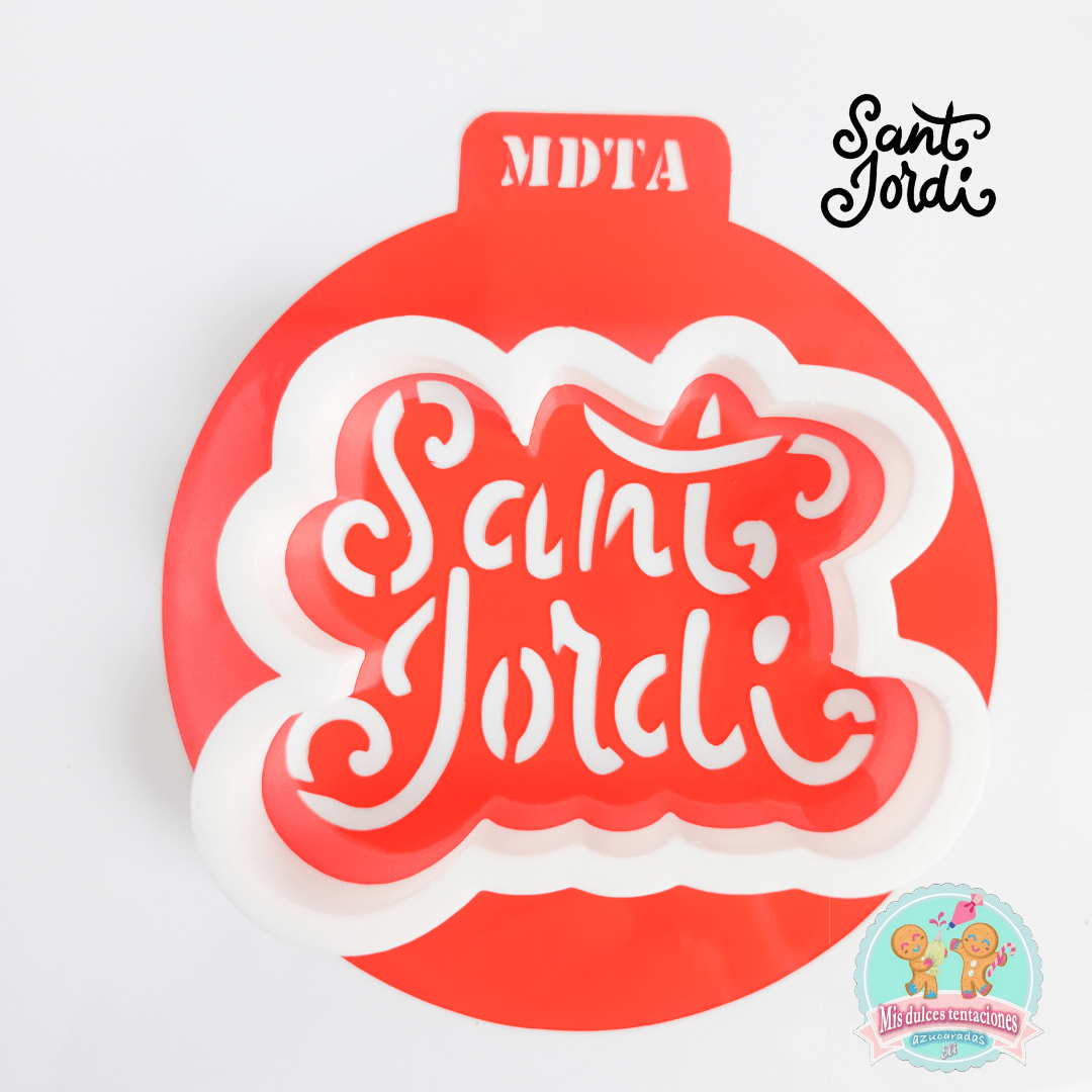 STENCIL SANT JORDI