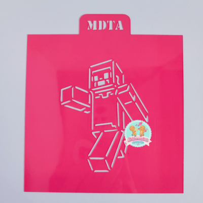 STENCIL STEVE MINECRAFT